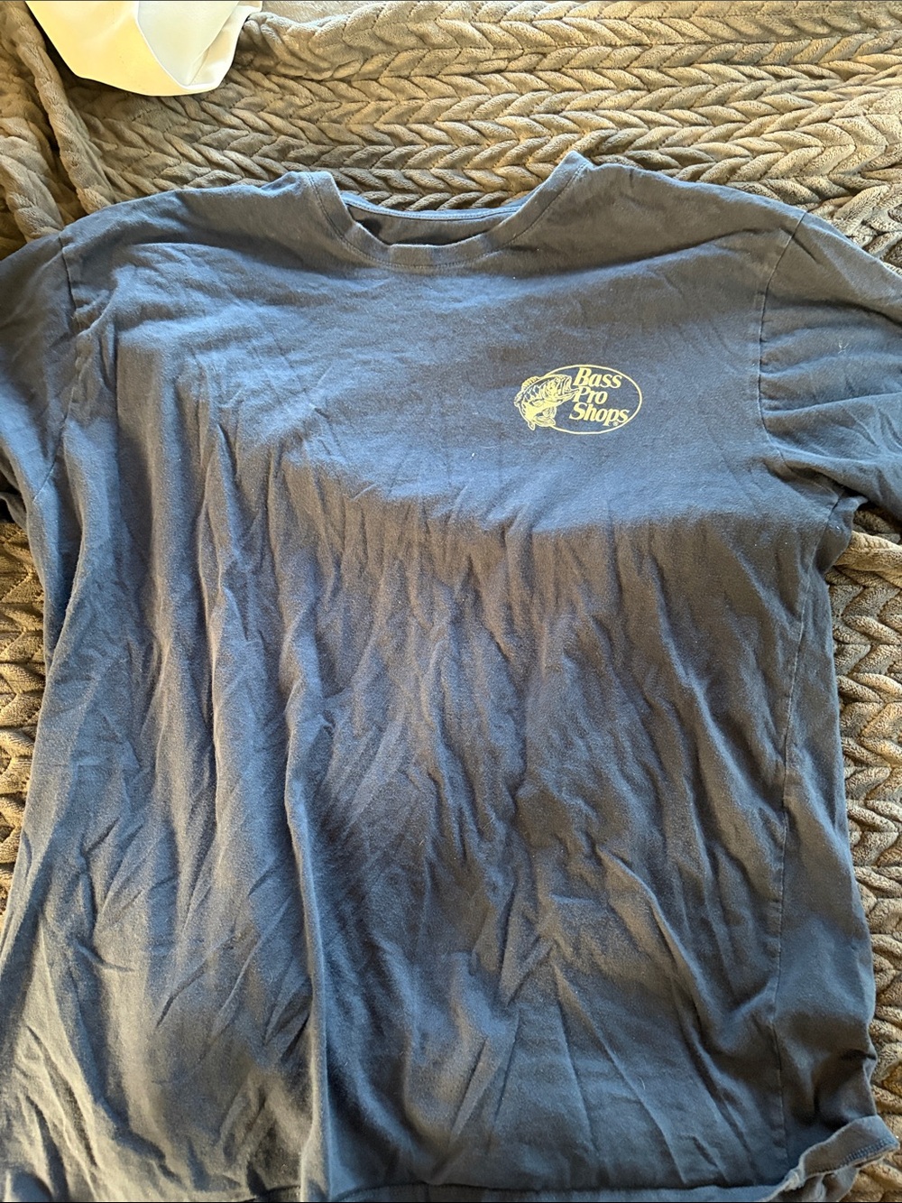 Bass Pro Shops Navy Short-Sleeve Logo Tee